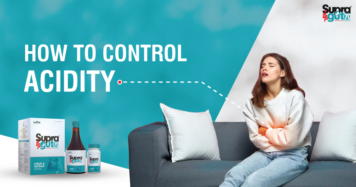 How to control acidity?