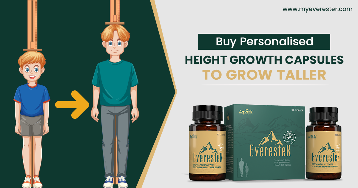 Buy Personalised Height Growth Capsules to Grow Taller